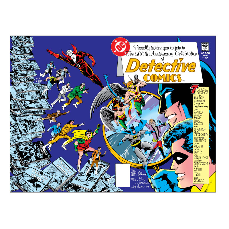 DETECTIVE COMICS 500 FACSIMILE EDITION CVR A ARTIST JAM