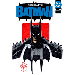 DF ABSOLUTE BATMAN 25 BLANK VARIANT SIGNED AND REMARKED BY KEN HAESER Allocations may occur.