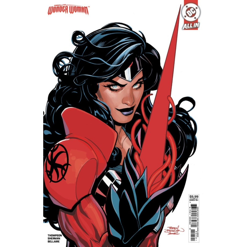DF ABSOLUTE WONDER WOMAN 24 VARIANT SIGNED BY TERRY & RACHEL DODSON Allocations may occur.