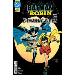 DF BATMAN & ROBIN YEAR ONE DYNAMIC DUOS 1 SILVER SIGNATURE SERIES SIGNED BY MARK WAID Allocations may occur.