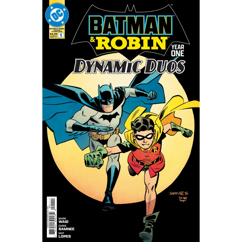 DF BATMAN & ROBIN YEAR ONE DYNAMIC DUOS 1 SILVER SIGNATURE SERIES SIGNED BY MARK WAID Allocations may occur.