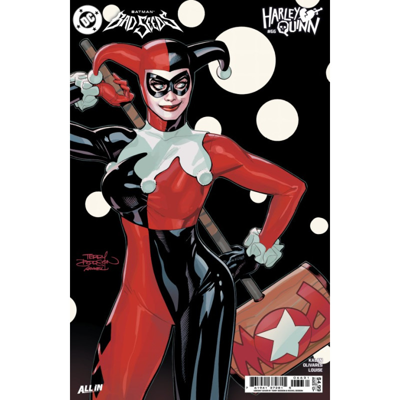 DF HARLEY QUINN 66 VARIANT SIGNED BY TERRY & RACHEL DODSON Allocations may occur.