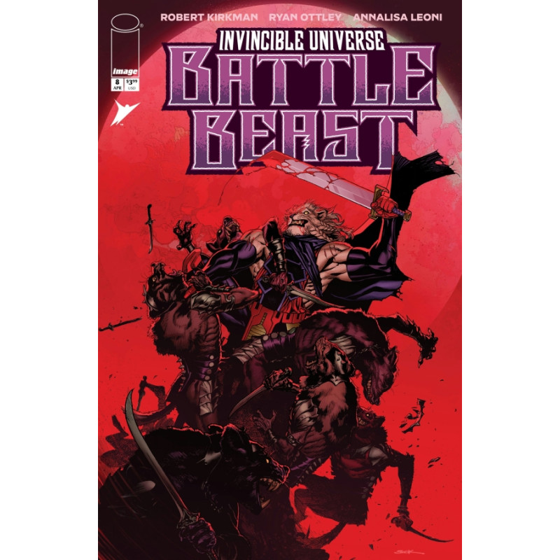 DF INVINCIBLE UNIVERSE BATTLE BEAST 8 VARIANT SIGNED BY RYAN SOOK Allocations may occur.
