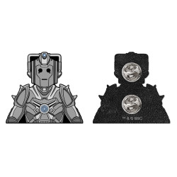 DOCTOR WHO CYBERWARRIOR ENAMEL PIN BADGE