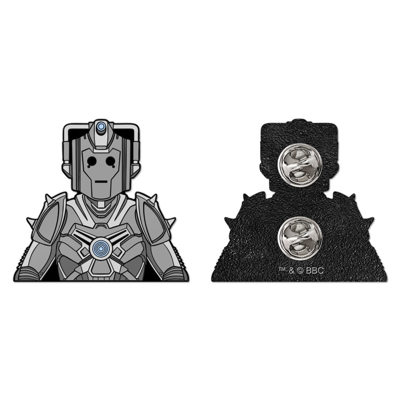 DOCTOR WHO CYBERWARRIOR ENAMEL PIN BADGE