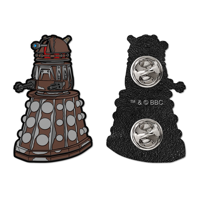 DOCTOR WHO RECONISSANCE DALEK ENAMEL PIN BADGE
