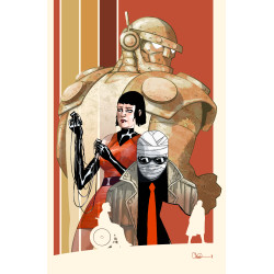 DOOM PATROL 4 CVR C CHARLIE ADLARD CARD STOCK VAR