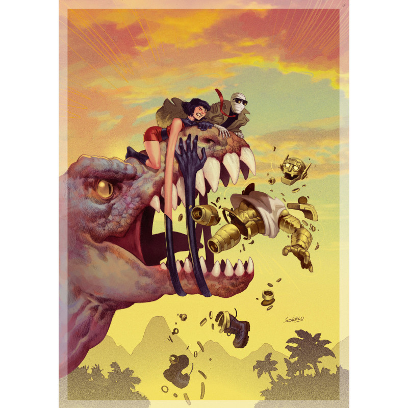 DOOM PATROL 4 CVR D DIEGO GRECO CARD STOCK VAR
