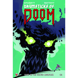 DRUMSTICKS OF DOOM BAND ON THE SILVER MOUNTAIN 3 (OF 3) CVR A BRIAN CHURILLA
