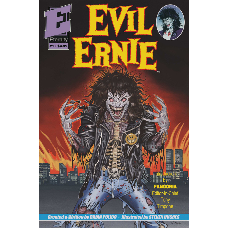 EVIL ERNIE 1 35TH ANNIVERSARY FACSIMILE EDITION CVR A ERIC MACHE VAR