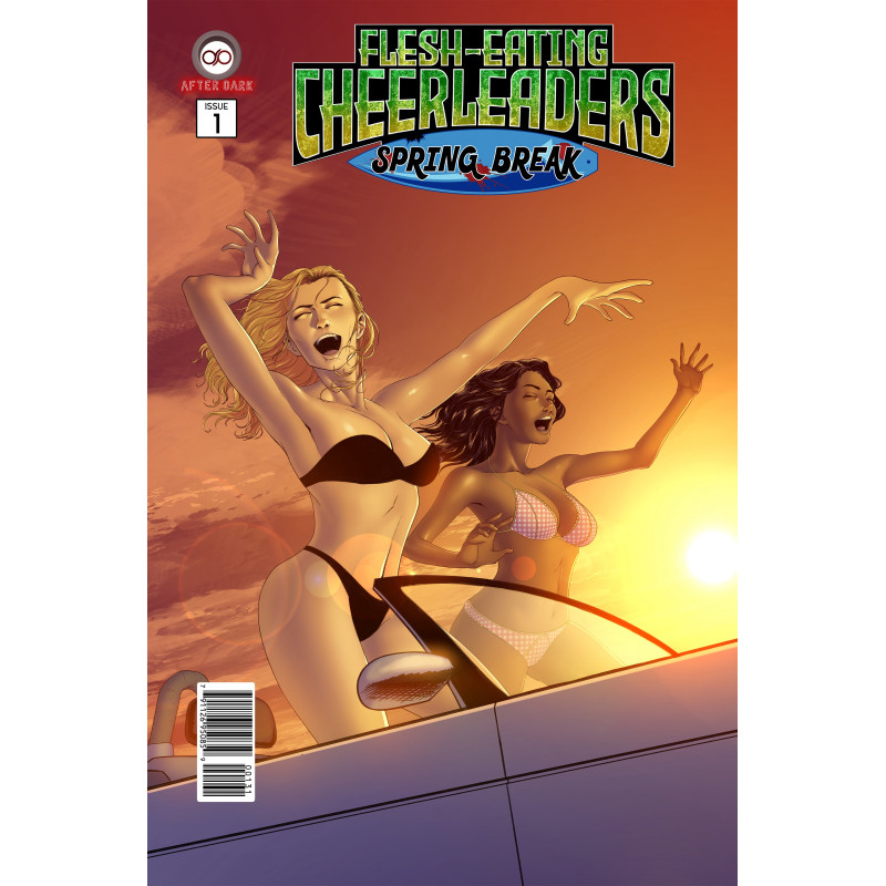 FLESH EATING CHEERLEADERS SPRING BREAK 1 (OF 4) CVR A FELIPE OBANDO (MR)