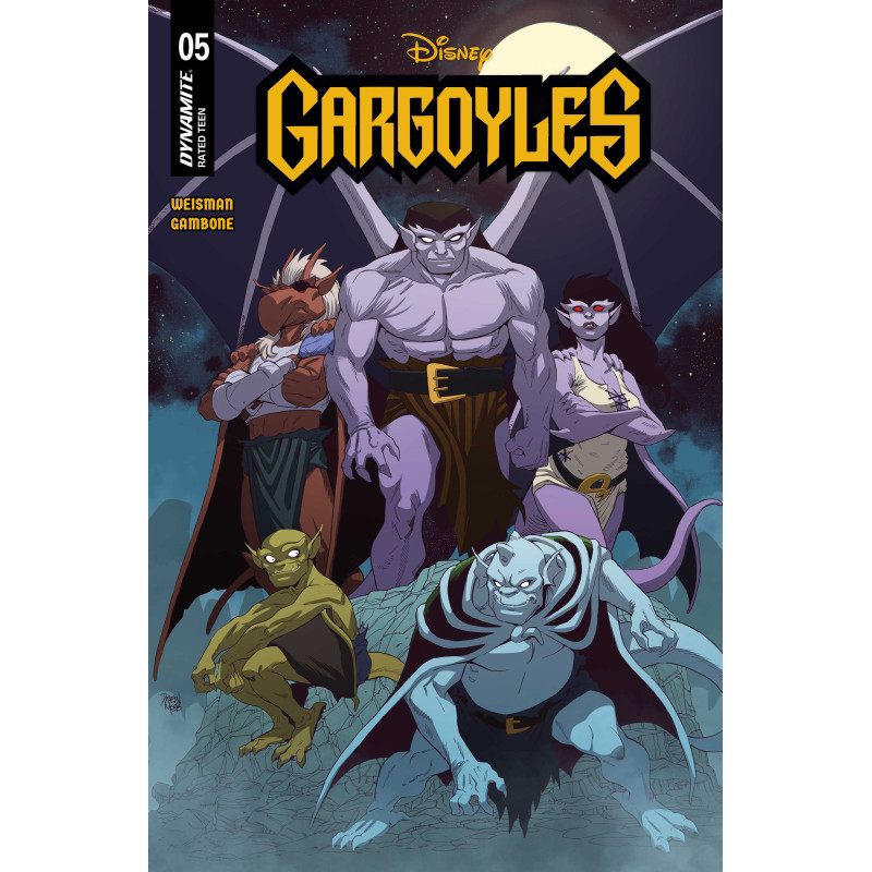 GARGOYLES (2026) 5 CVR B DREW MOSS VAR
