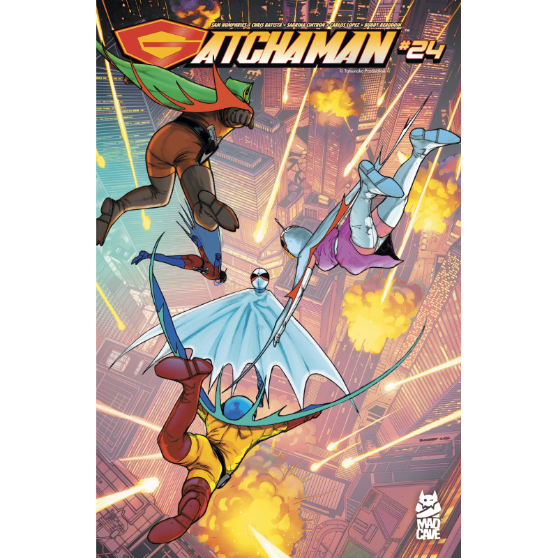 GATCHAMAN 24 CVR B ALEX SANCHEZ VAR