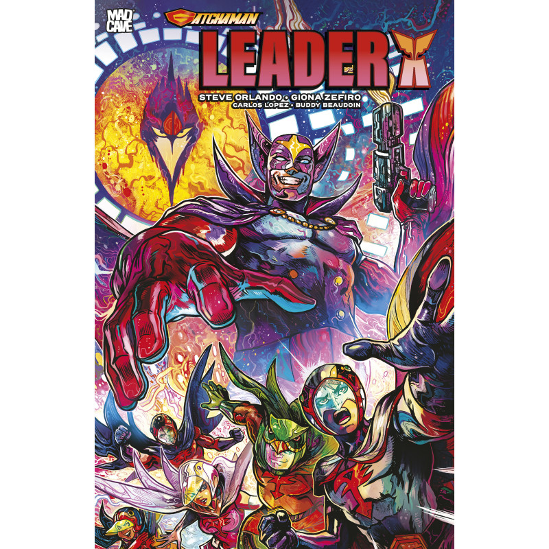 GATCHAMAN LEADER X (ONE-SHOT) CVR A VINCENZO RICCARDI