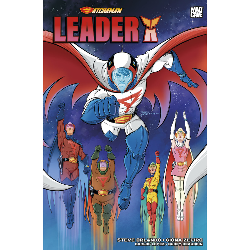 GATCHAMAN LEADER X (ONE-SHOT) CVR B DARIO BRIZUELA VAR
