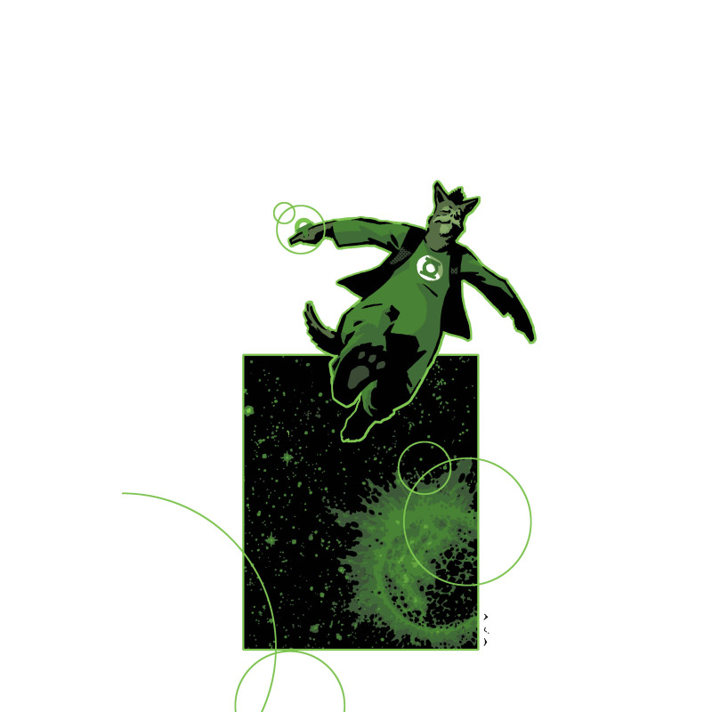 GREEN LANTERN 42 CVR C DAVID AJA CARD STOCK VAR (GREEN LANTERN FIRST LIGHT)