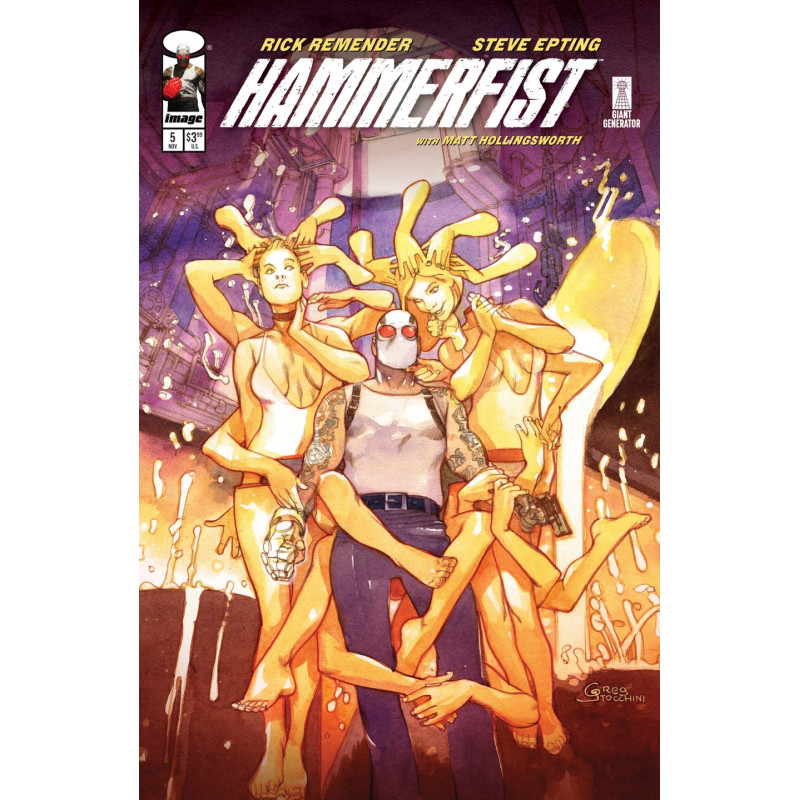 HAMMERFIST 5 CVR B GREG TOCCHINI VAR (MR)
