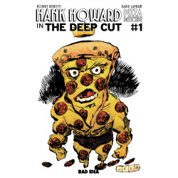 HANK HOWARD PIZZA DETECTIVE THE DEEP CUT 1 (ONE SHOT) CVR C PIZZA BY JESSE LONERGAN VAR