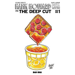 HANK HOWARD PIZZA DETECTIVE THE DEEP CUT 1 (ONE SHOT) CVR D PIZZA BY TONY FLEECS VAR