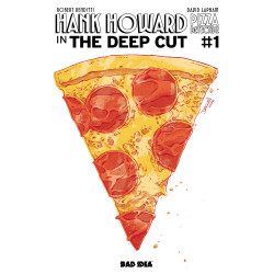 HANK HOWARD PIZZA DETECTIVE THE DEEP CUT 1 (ONE SHOT) CVR F PIZZA BY DECLAN SHALVEY VAR
