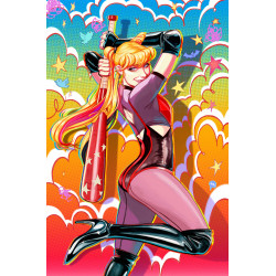 HARLEY QUINN 69 CVR D NIMIT MALAVIA CARD STOCK VAR