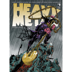 HEAVY METAL MAGAZINE 8 CVR B ILIAS KYRIAZIS VAR (MR)