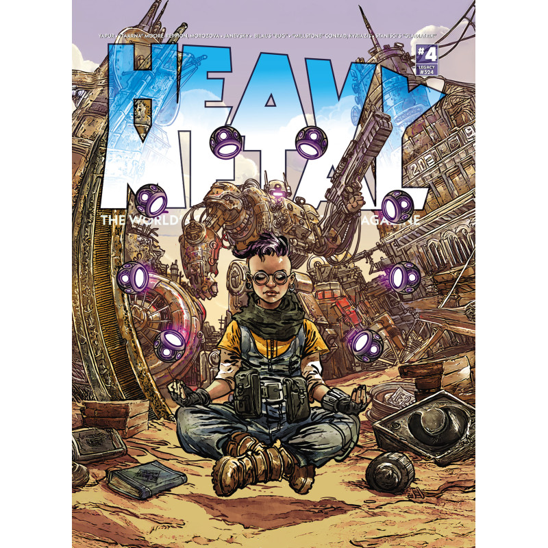 HEAVY METAL MAGAZINE HC 4 (MR)