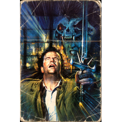 HIGHLANDER THE ORIGINAL SCREENPLAY 1 (OF 4) CVR K ORIGINAL POSTER BRIAN BYSOUTH VIRGIN CARDSTOCK VAR