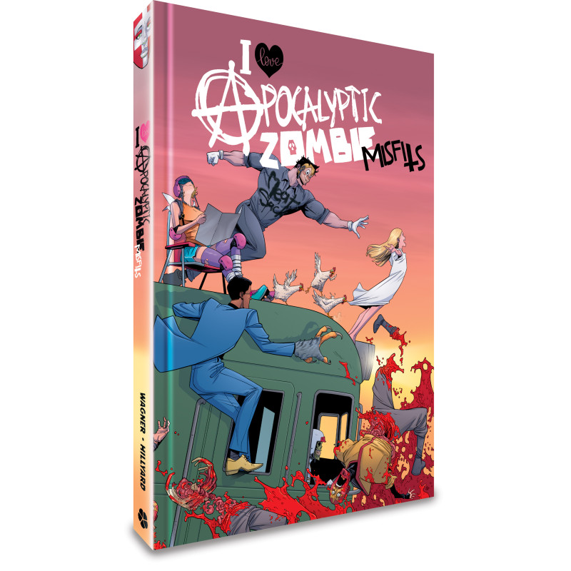 I LOVE APOCALYPTIC ZOMBIE MISFITS HC