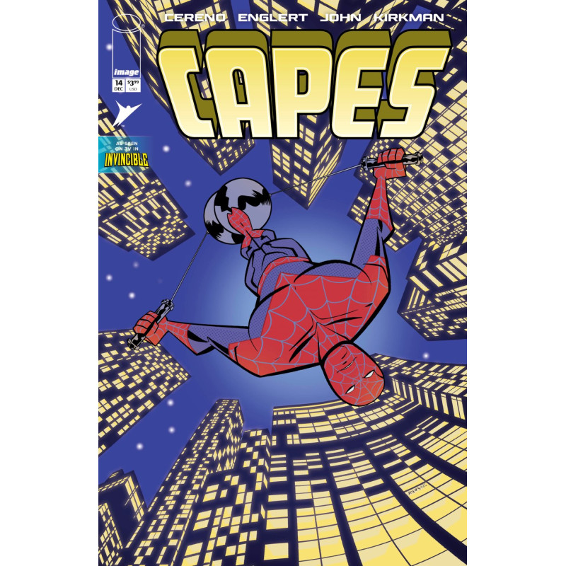 INVINCIBLE UNIVERSE CAPES 14 CVR D MICHAEL AVON OEMING & TAKI SOMA VAR