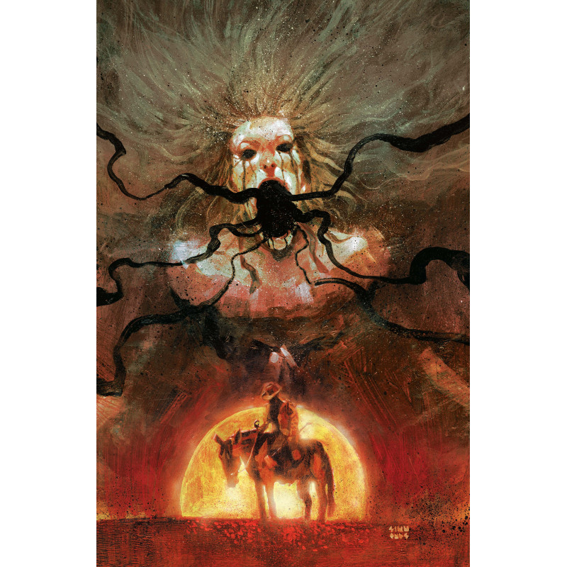 JONAH HEX AND THE SHADOW OF DEATH 3 (OF 6) CVR C MARTIN SIMMONDS CARD STOCK VAR