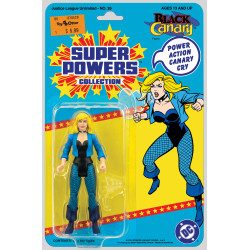 JUSTICE LEAGUE UNLIMITED 26 CVR E JASON GEYER & ALEX SAVIUK BLACK CANARY SUPER POWERS ACTION FIGURE CARD STOCK VAR
