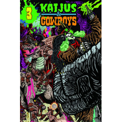 KAIJUS AND COWBOYS 3 (OF 12) CVR A FRANKIE B WASHINGTON
