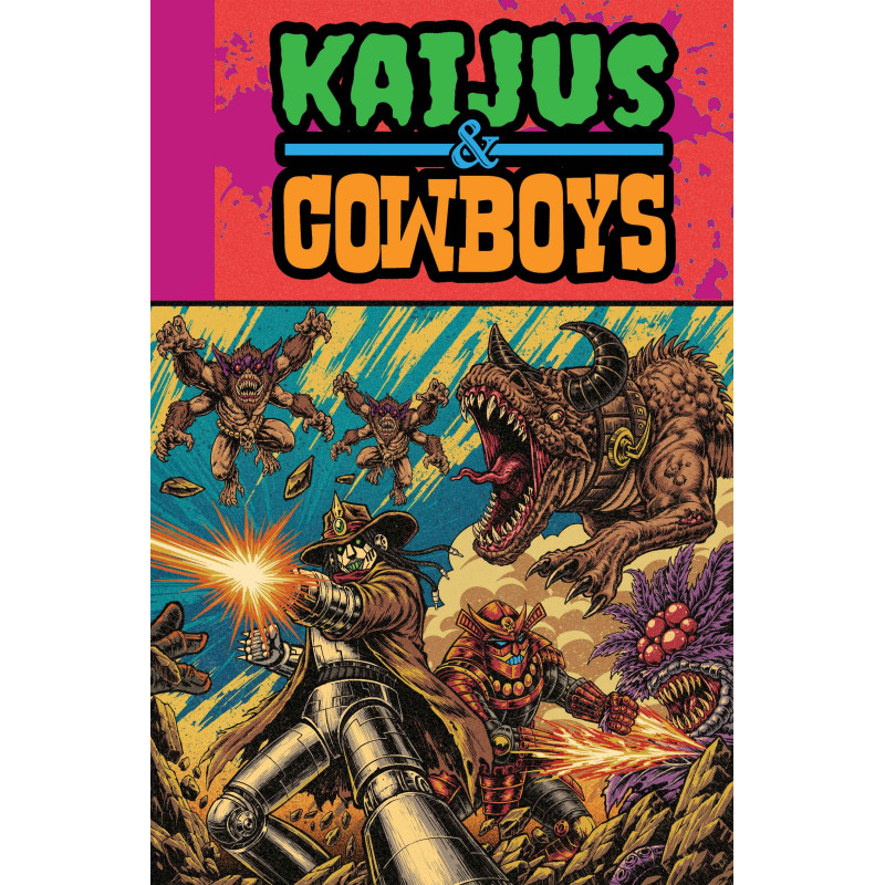 KAIJUS AND COWBOYS 3 (OF 12) CVR B FERXPAIN EC COMICS VAR