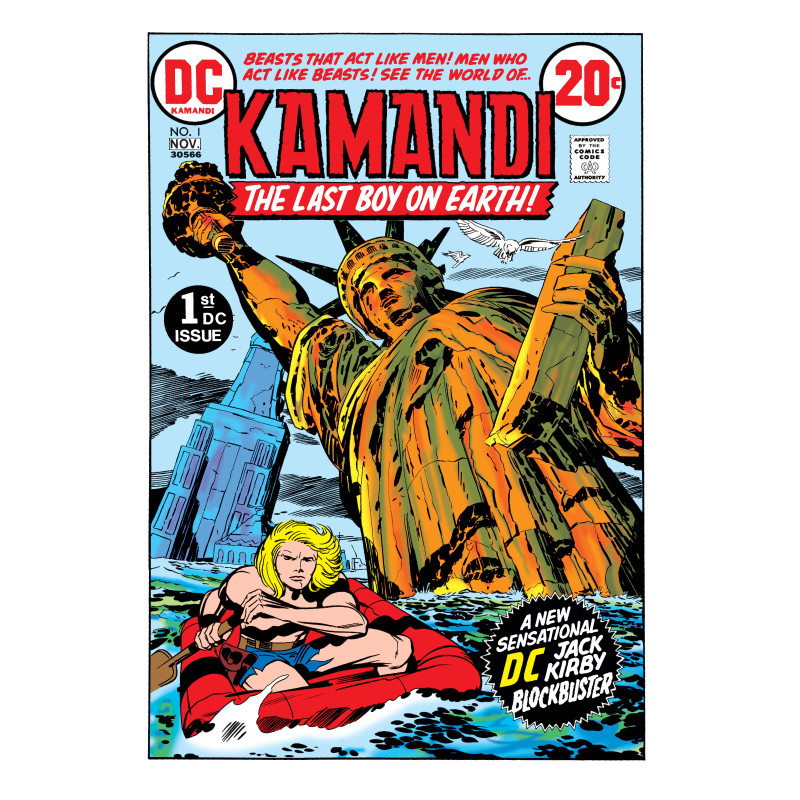 KAMANDI 1 FACSIMILE EDITION CVR A JACK KIRBY