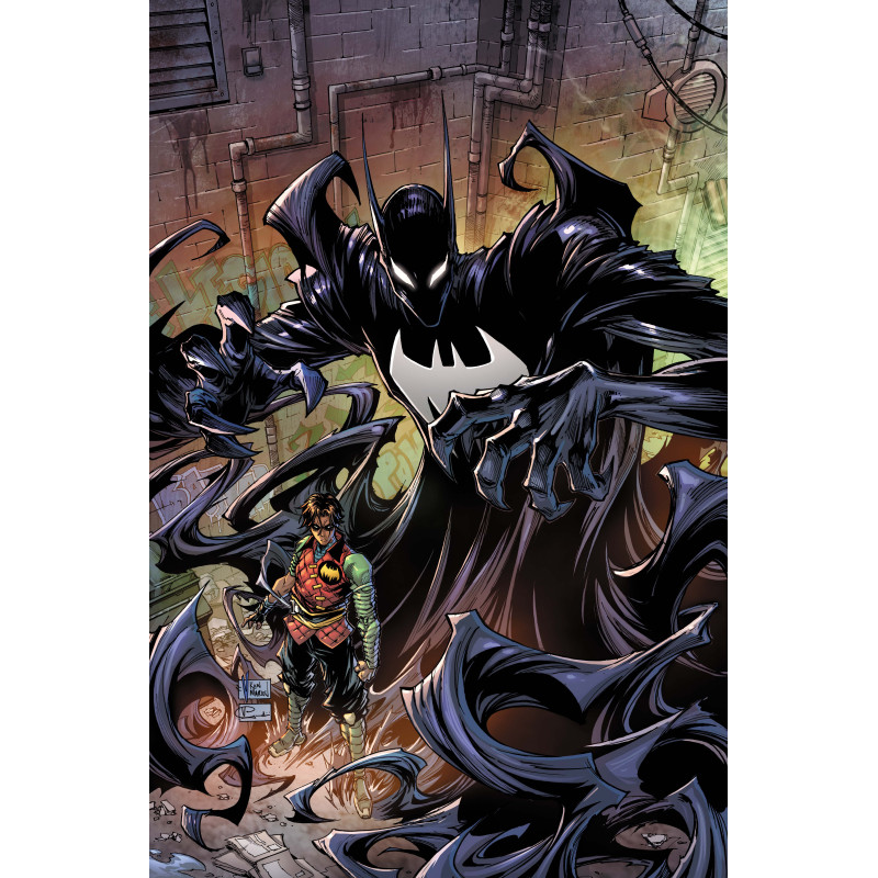 LEGION OF SUPER-HEROES 4 CVR D V KEN MARION CARD STOCK VAR