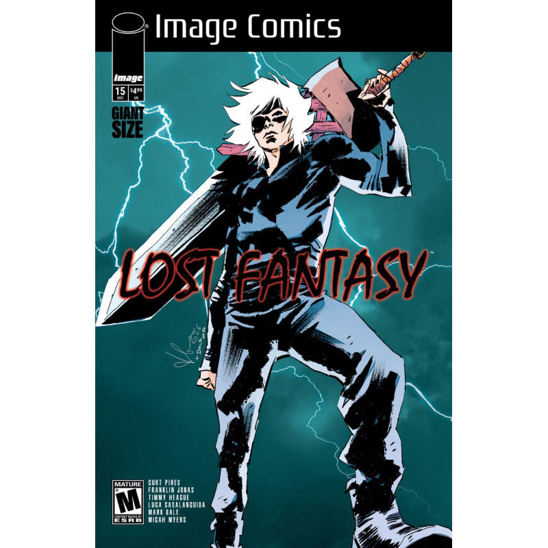 LOST FANTASY 15 CVR B LUCA CASALANGUIDA HOMAGE VAR