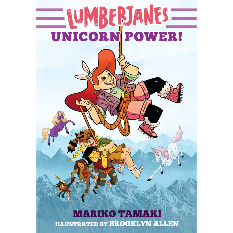LUMBERJANES ILLUSTRATED NOVEL VOL 01 UNICORN POWER