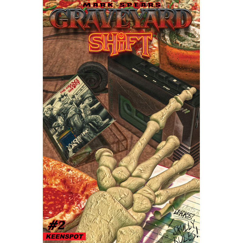 MARK SPEARS GRAVEYARD SHIFT 2 CVR E MARK SPEARS HANGIN TOUGH HOMAGE VAR