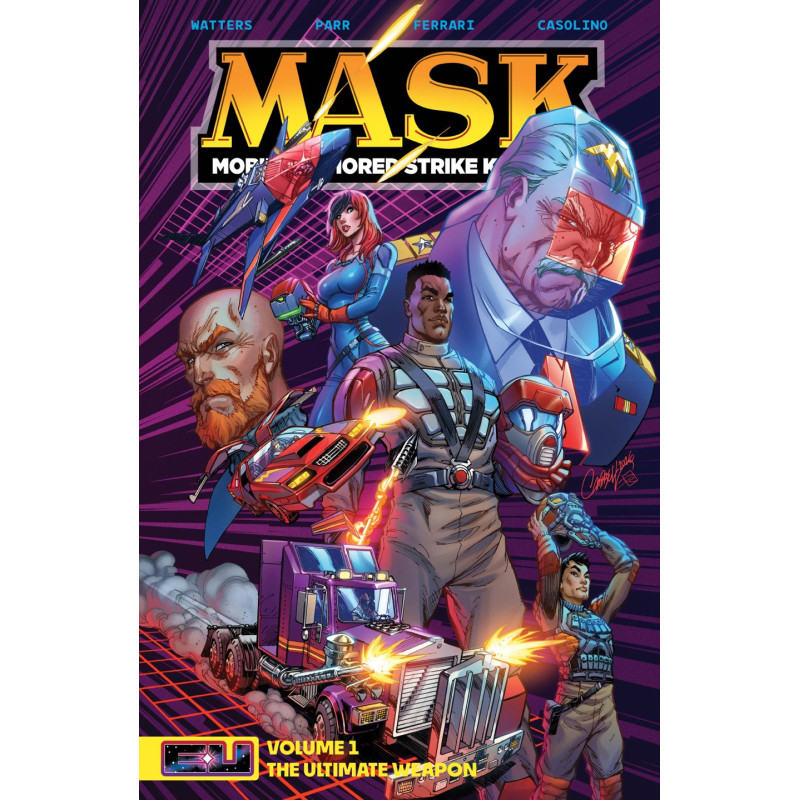 MASK TP VOL 01 DIRECT MARKET EXCLUSIVE J SCOTT CAMPBELL & TANYA LEHOUX CVR