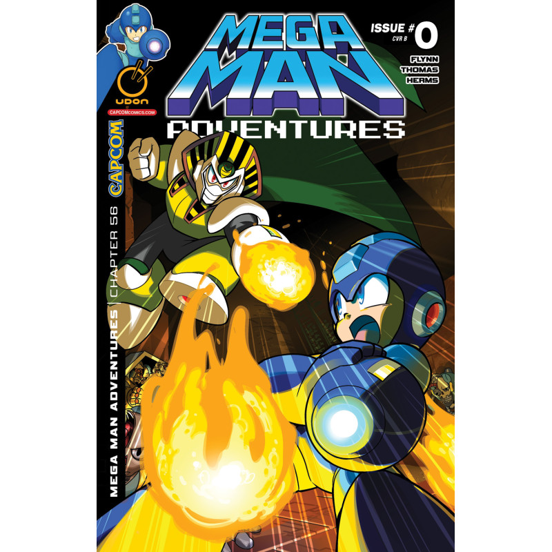 MEGA MAN ADVENTURES 0 (ONE SHOT) CVR B BEN BATES VAR