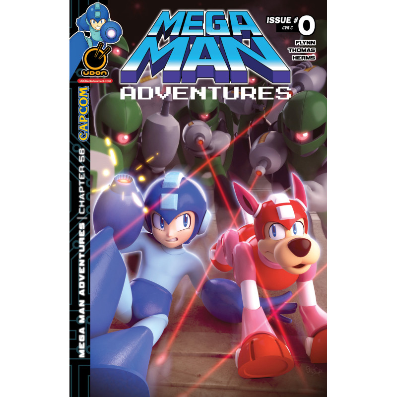 MEGA MAN ADVENTURES 0 (ONE SHOT) CVR C RAFA KNIGHT VAR
