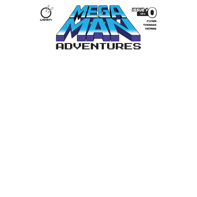 MEGA MAN ADVENTURES 0 (ONE SHOT) CVR D BLANK SKETCH VAR