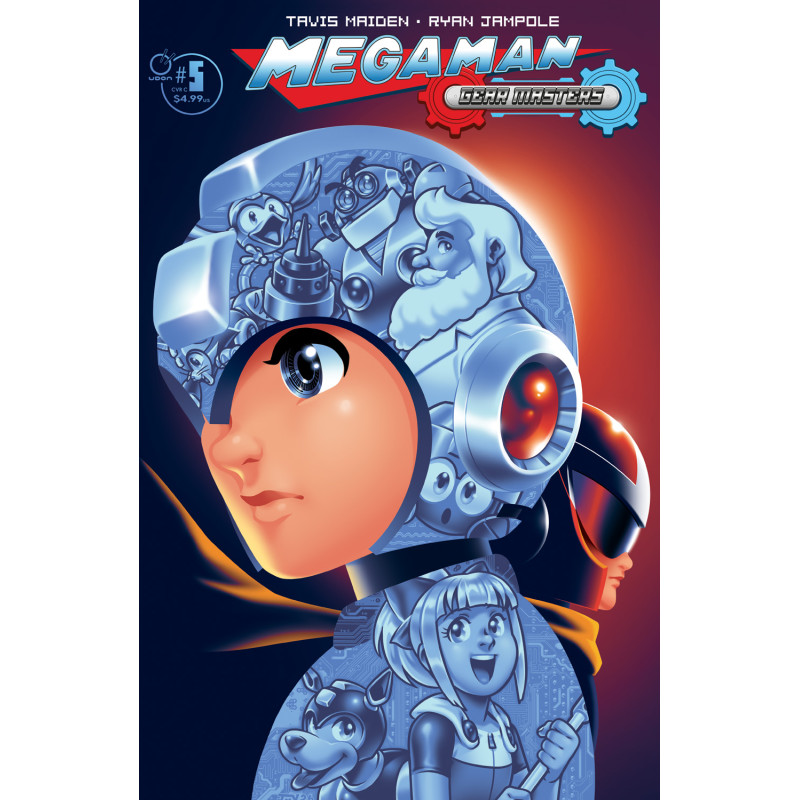 MEGA MAN GEAR MASTERS 4 (OF 5) CVR C JORGE M VELEZ VAR
