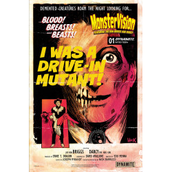 MONSTERVISION FEATURING JOE BOB BRIGGS AND DARCY 1 CVR B ROBERT HACK VAR