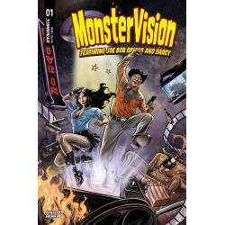MONSTERVISION FEATURING JOE BOB BRIGGS AND DARCY 1 CVR C KEWBER BAAL VAR