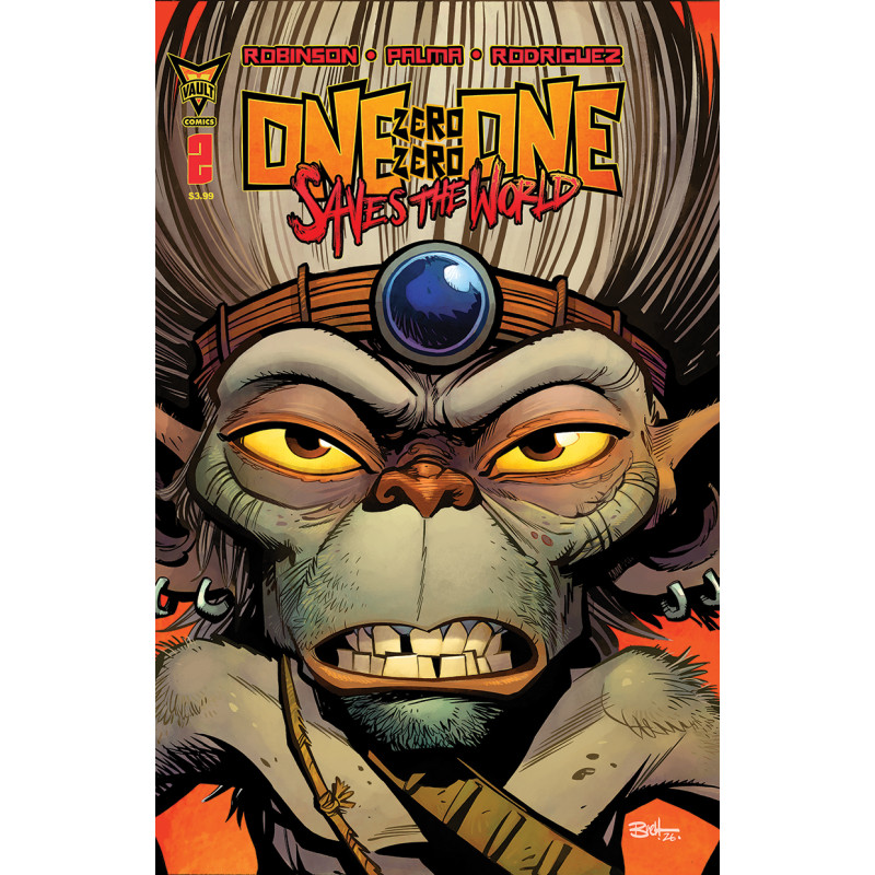 ONE ZERO ZERO ONE SAVES THE WORLD 2 CVR A BRETT PARSON