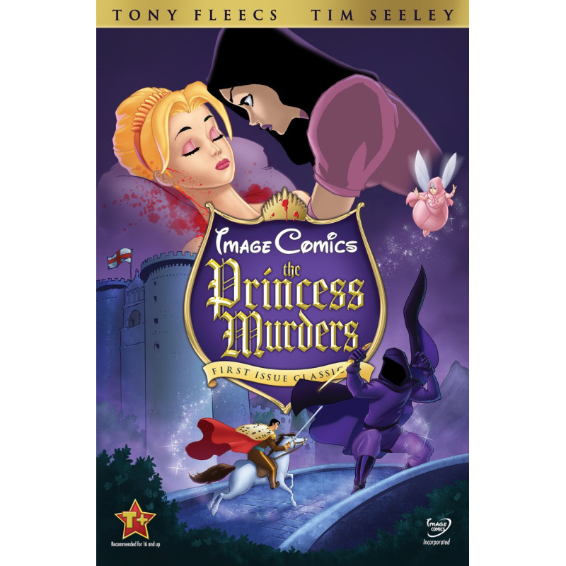 PRINCESS MURDERS 1 CVR D TIM SEELEY & ALLEN PASSALAQUA SLEEPING BEAUTY ANIMATION HOMAGE VAR