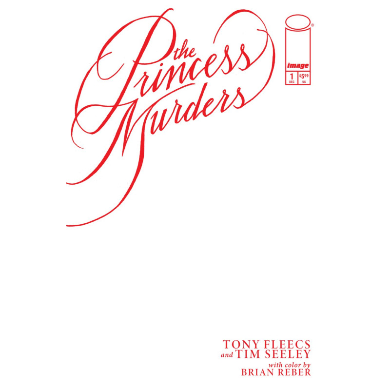 PRINCESS MURDERS 1 CVR E BLANK SKETCH VAR Allocations May Occur
