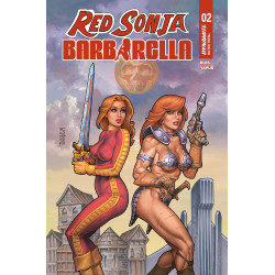 RED SONJA BARBARELLA 2 CVR A JOSEPH MICHAEL LINSNER